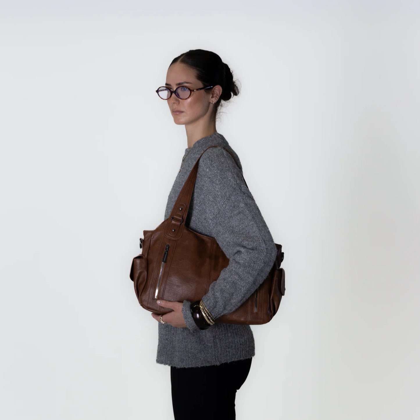 Luxury Redefined: Clabihim Ange Premium Italian Leather Bag