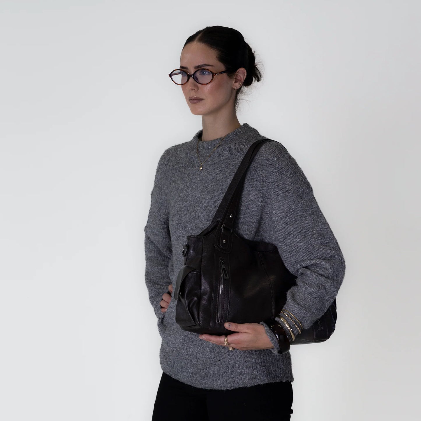 Luxury Redefined: Clabihim Ange Premium Italian Leather Bag